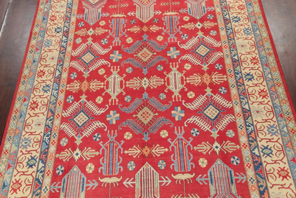 Kazak-Chechen Oriental Area Rug 9x13