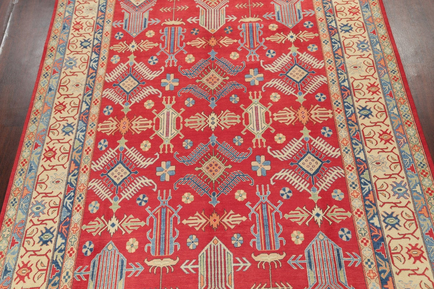 Kazak-Chechen Oriental Area Rug 9x13