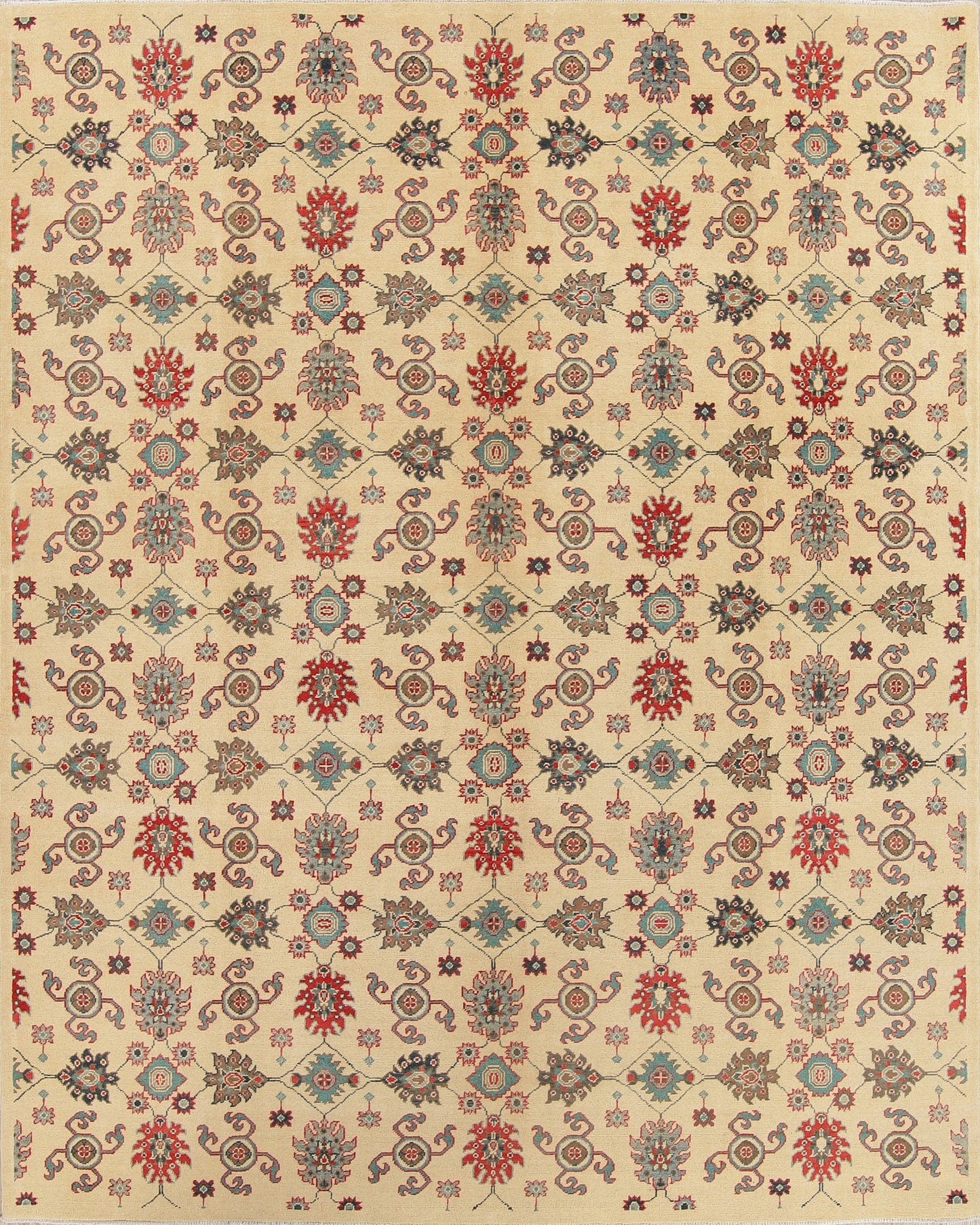 Kazak-Chechen Oriental Area Rug 8x11