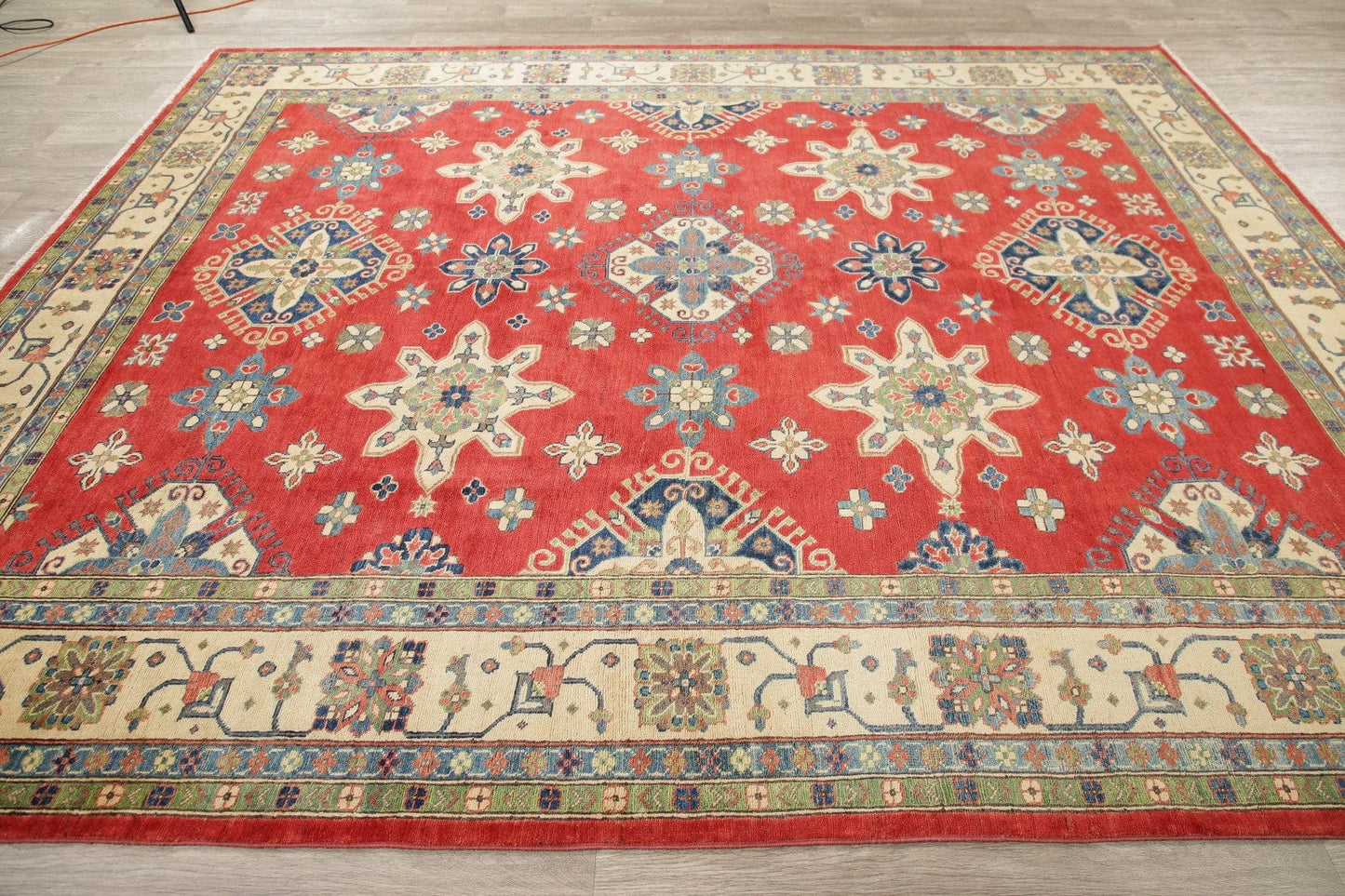 Kazak-Chechen Oriental Area Rug 9x11