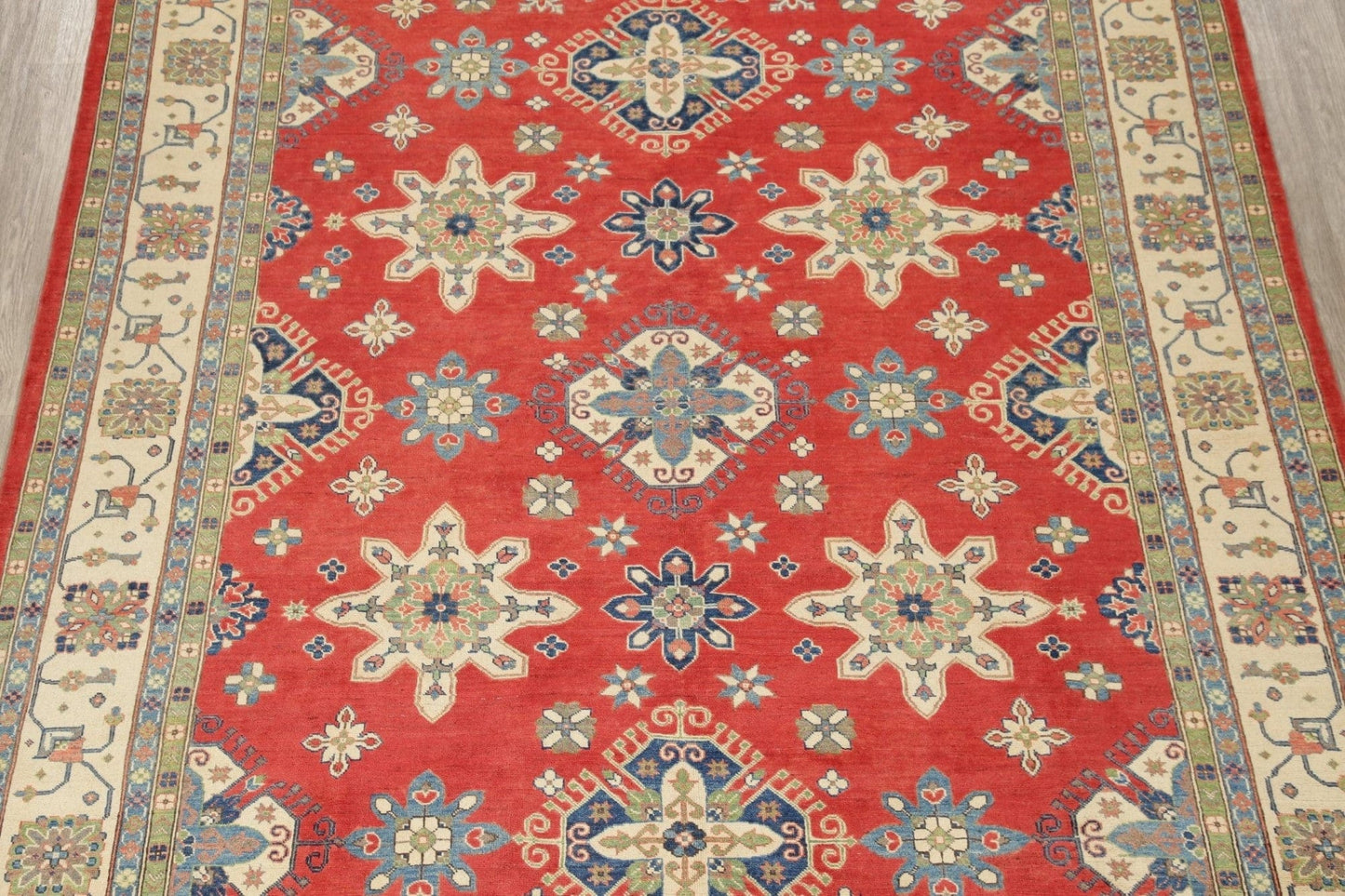 Kazak-Chechen Oriental Area Rug 9x11