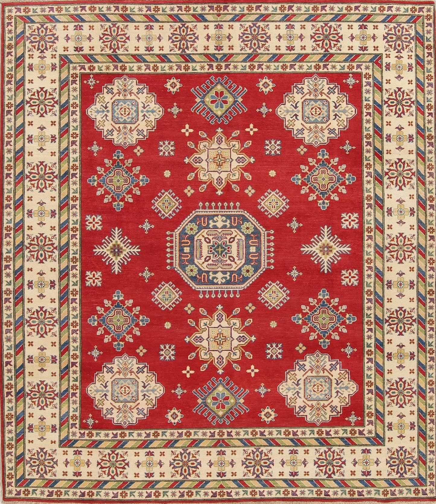 Kazak-Chechen Oriental Area Rug 8x10