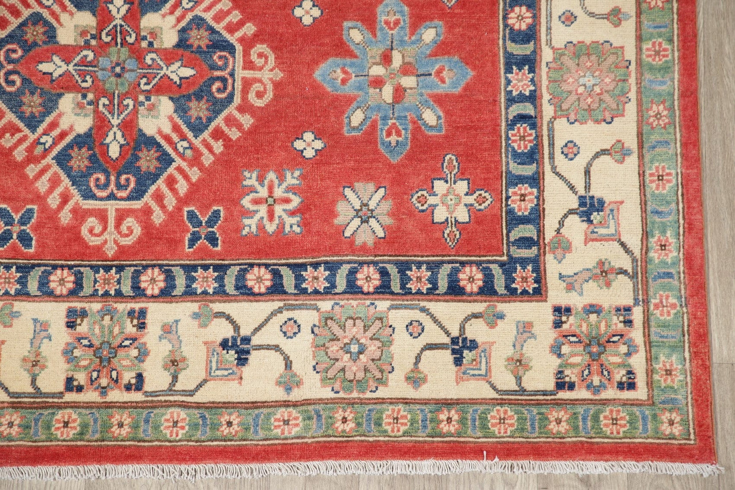 Kazak-Chechen Oriental Area Rug 7x10