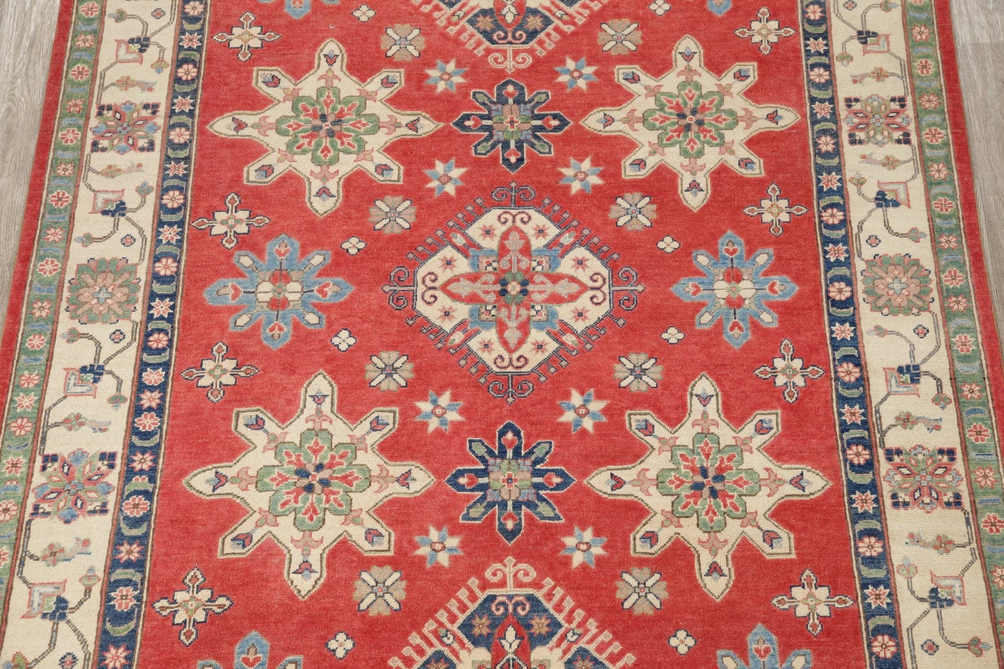 Kazak-Chechen Oriental Area Rug 7x10