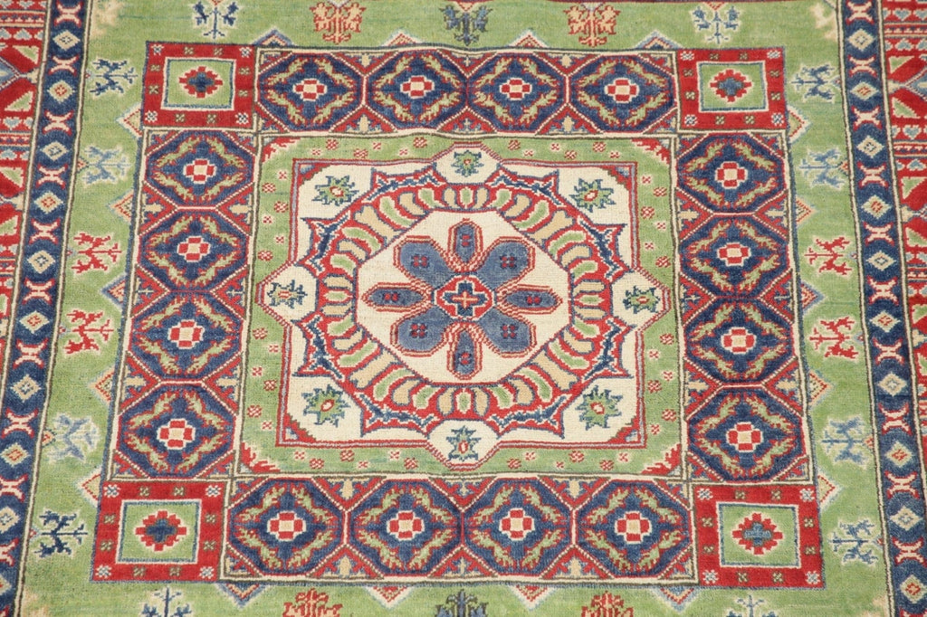 Geometric Kazak Pakistan Wool Rug 5x19 Runner