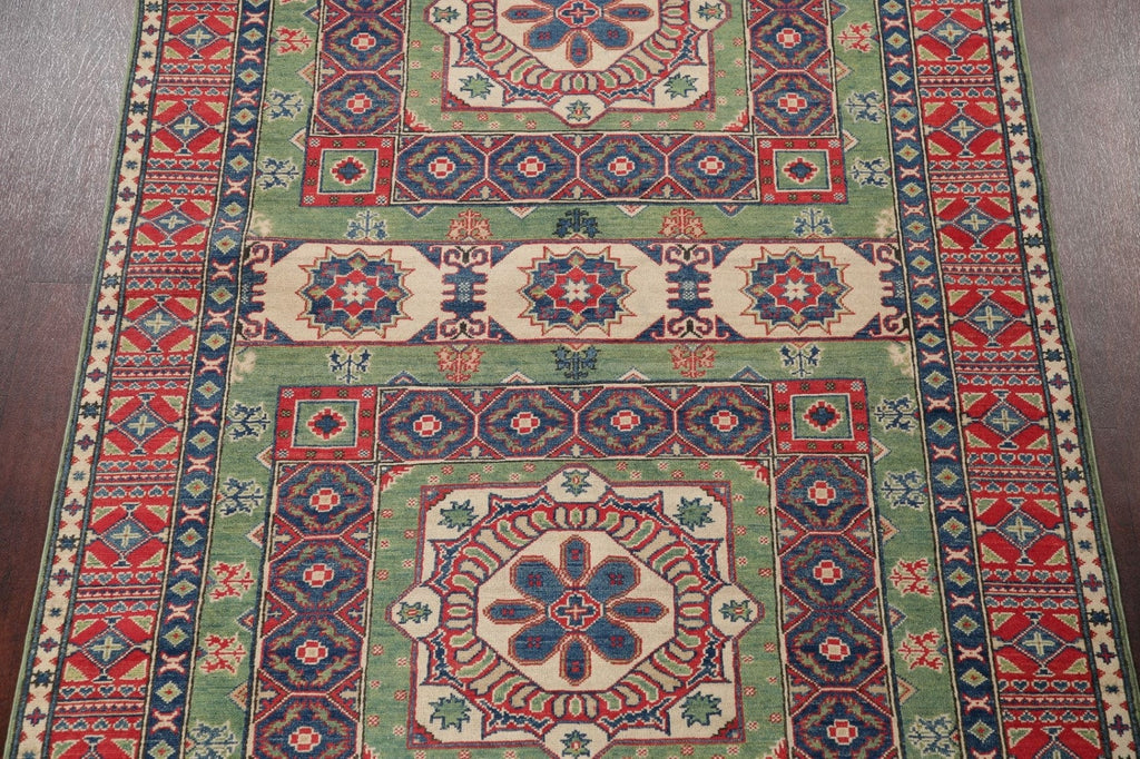 Kazak-Chechen Oriental Runner Rug 5x19