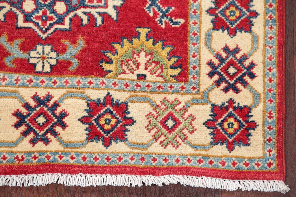 Red Kazak-Chechen Oriental Rug 3x4