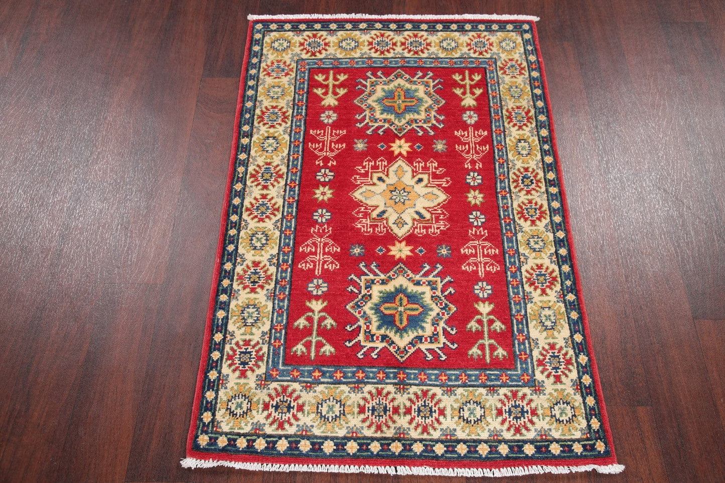 Kazak-Chechen Oriental Rug 3x4