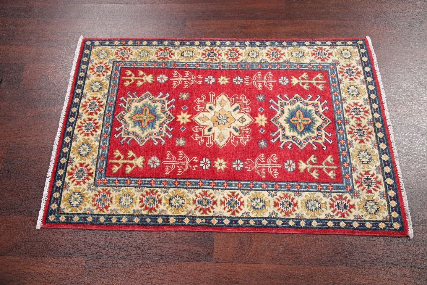 Kazak-Chechen Oriental Rug 3x4