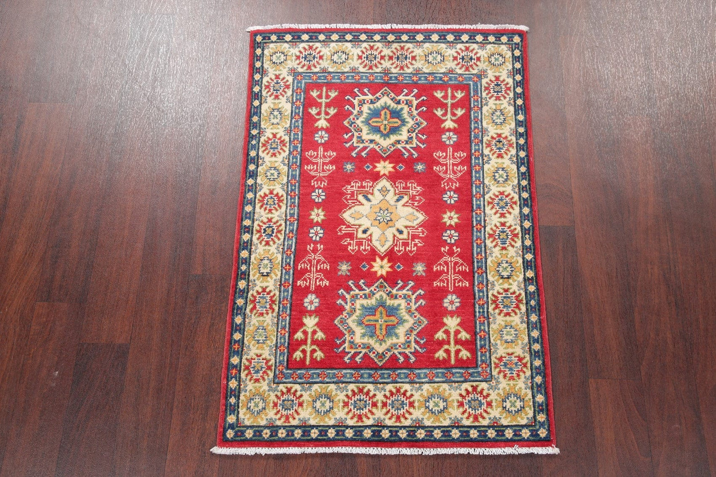 Kazak-Chechen Oriental Rug 3x4