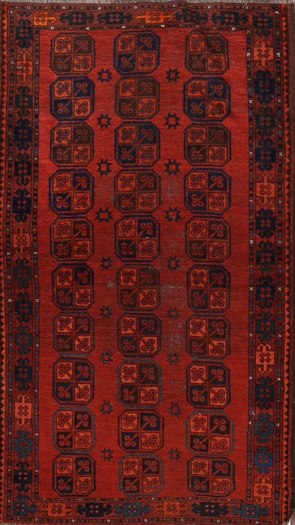 4x7 Balouch Afghan Oriental Area Rug