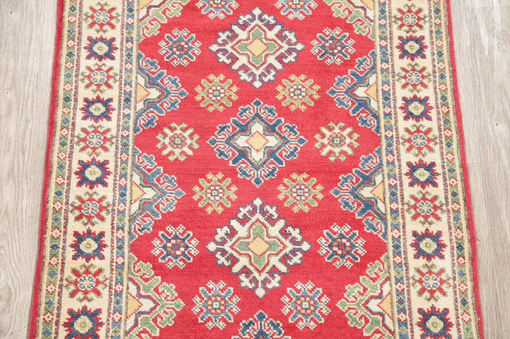 Red Kazak-Chechen Oriental Rug 3x4