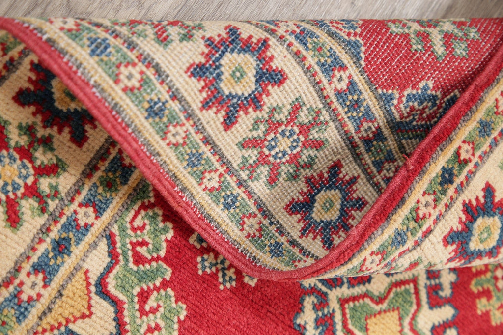 Red Kazak-Chechen Oriental Rug 3x4