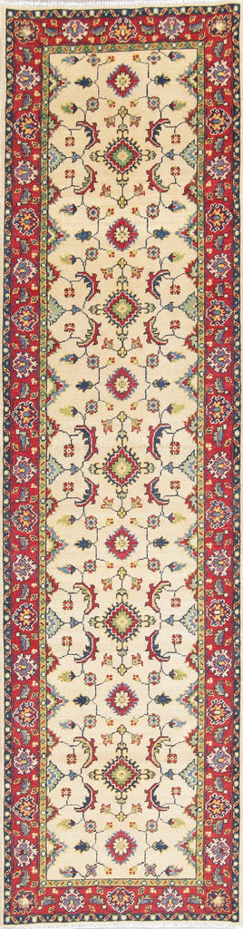 Kazak-Chechen Oriental Runner Rug 3x10