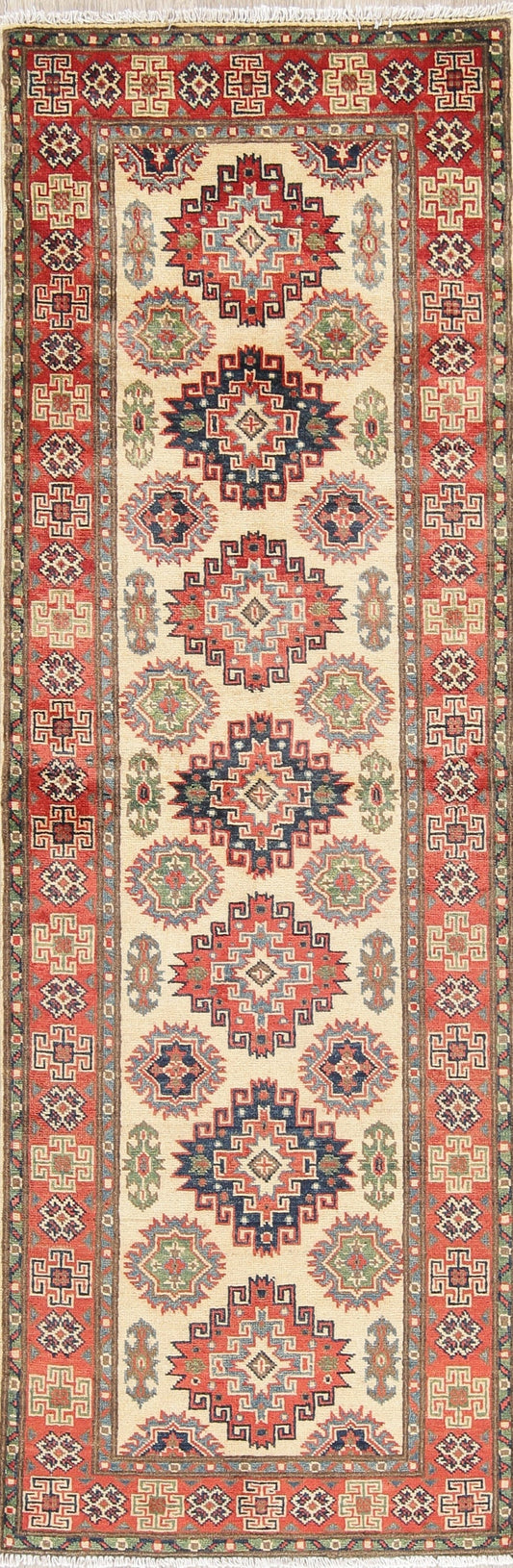 Kazak-Chechen Runner Rug 3x8