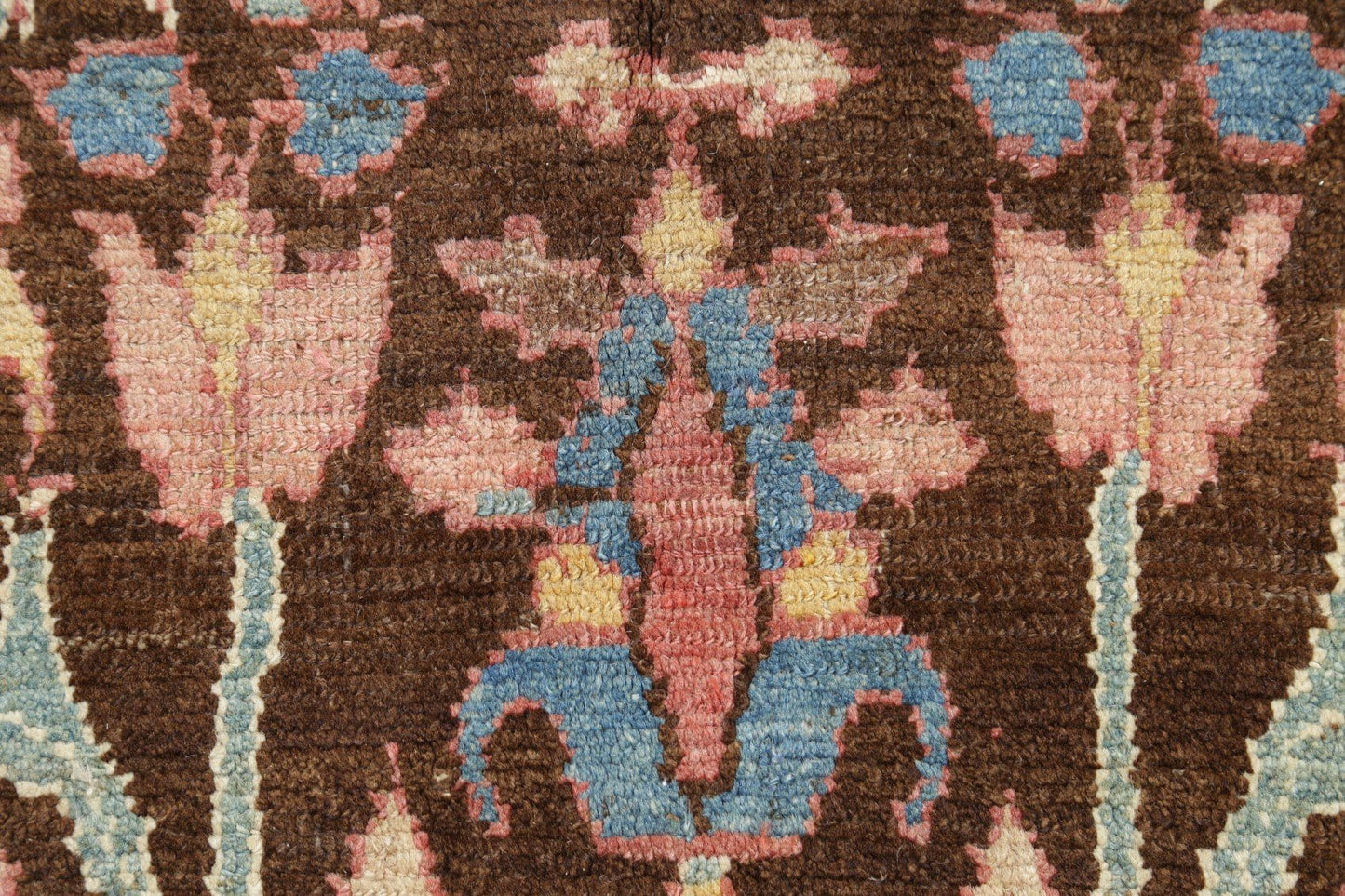 Pre-1900 Vegetable Dye Bakhtiari Persian Area Rug 5x9