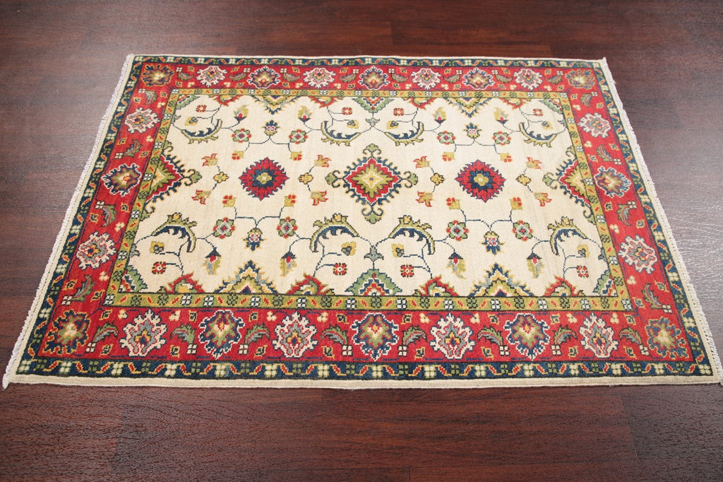 Floral Kazak Pakistan Wool Rug 3x5