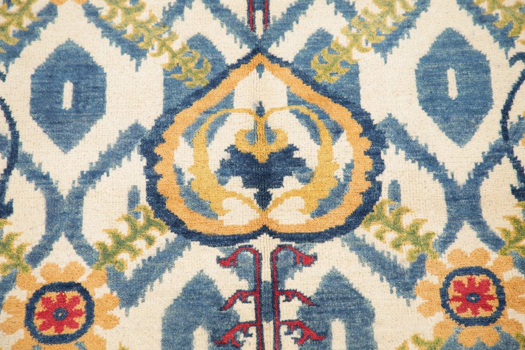 All-Over Kazak-Chechen Oriental Rug 4x5