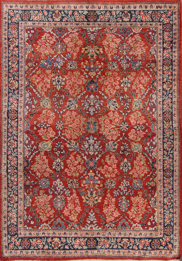 7x10 Mahal Persian Area Rug