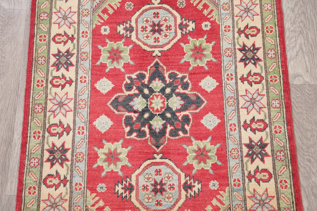 Super Kazak-Chechen Oriental Wool Rug 3x4