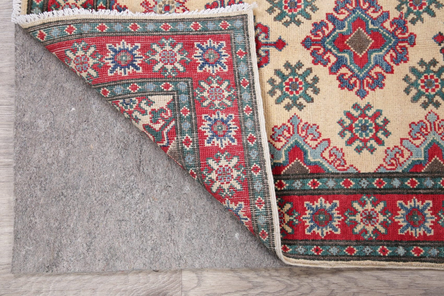 Super Kazak-Chechen Oriental Wool Rug 3x4