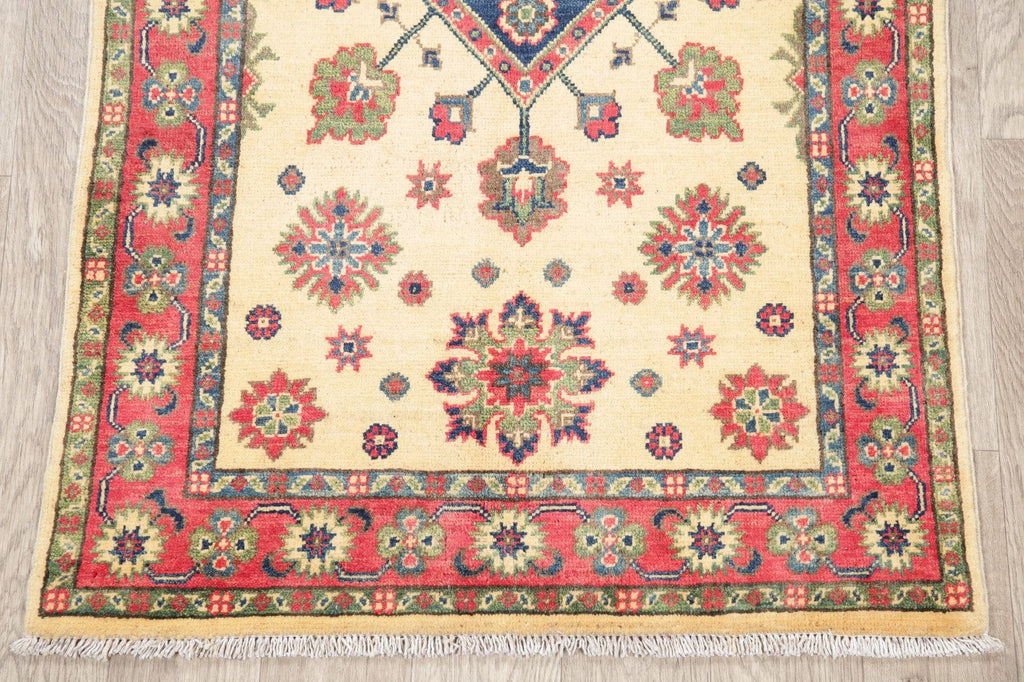 Geometric Kazak-Chechen Oriental Rug 3x5