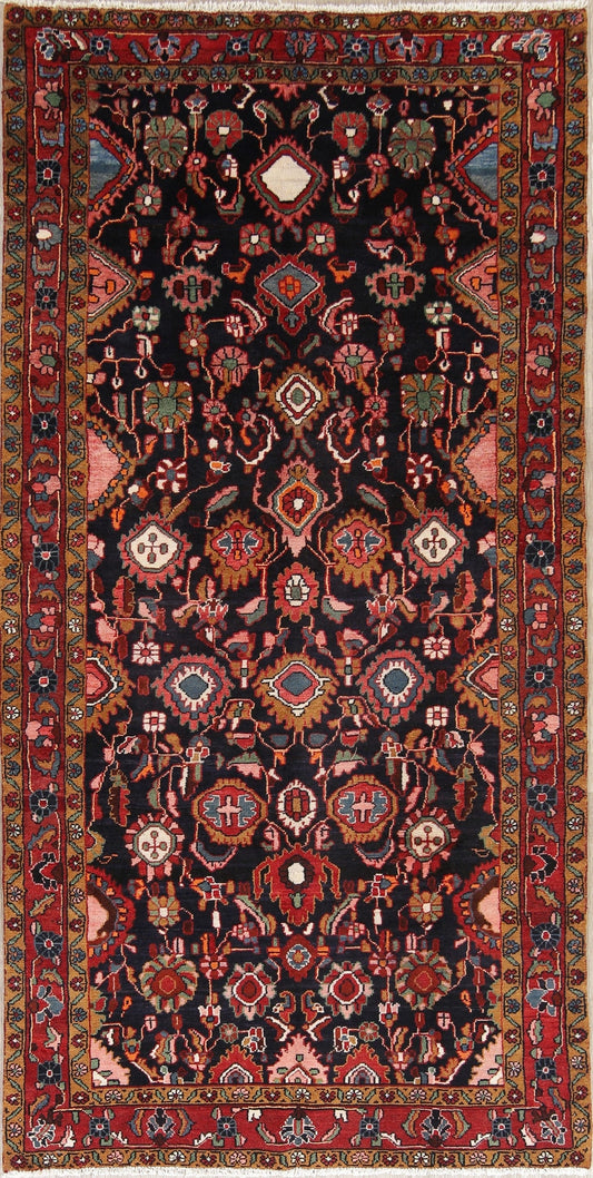 All-Over Nanaj Hamedan Persian Wool Rug 5x10