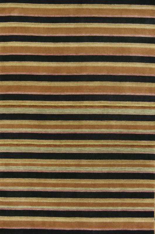 Stripe Gabbeh Oriental Area Rug 6x10