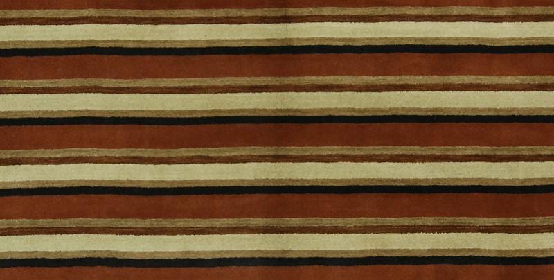 Stripe Gabbeh Oriental Area Rug 6x10