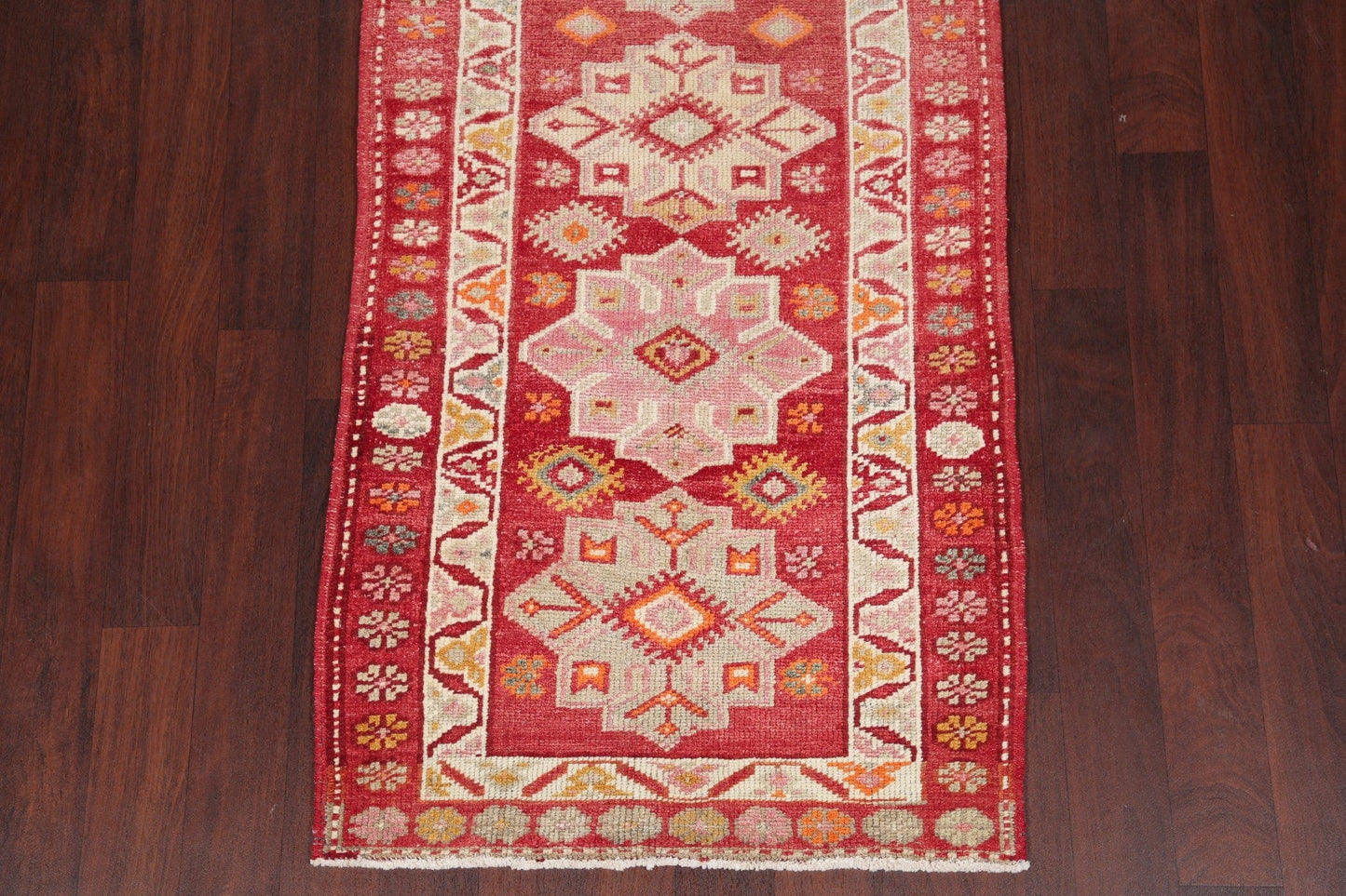 Oushak Turkish Oriental Wool Runner Rug 3x11