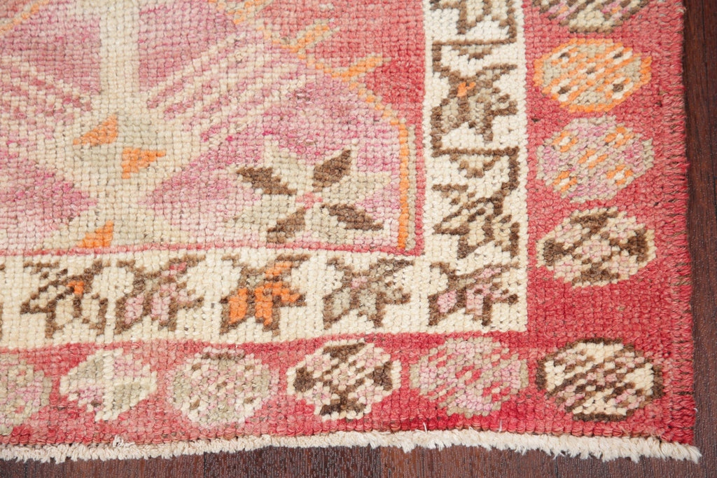 Oushak Turkish Oriental Wool Runner Rug 3x12