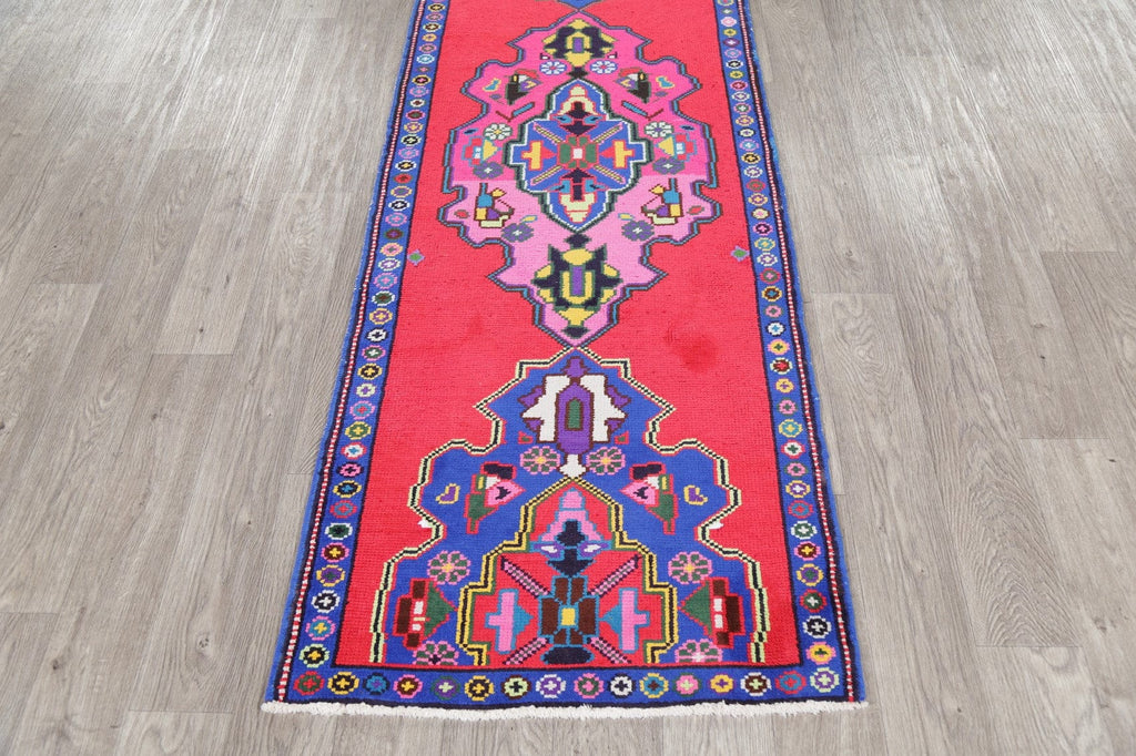 Oushak Turkish Oriental Wool Runner Rug 3x13