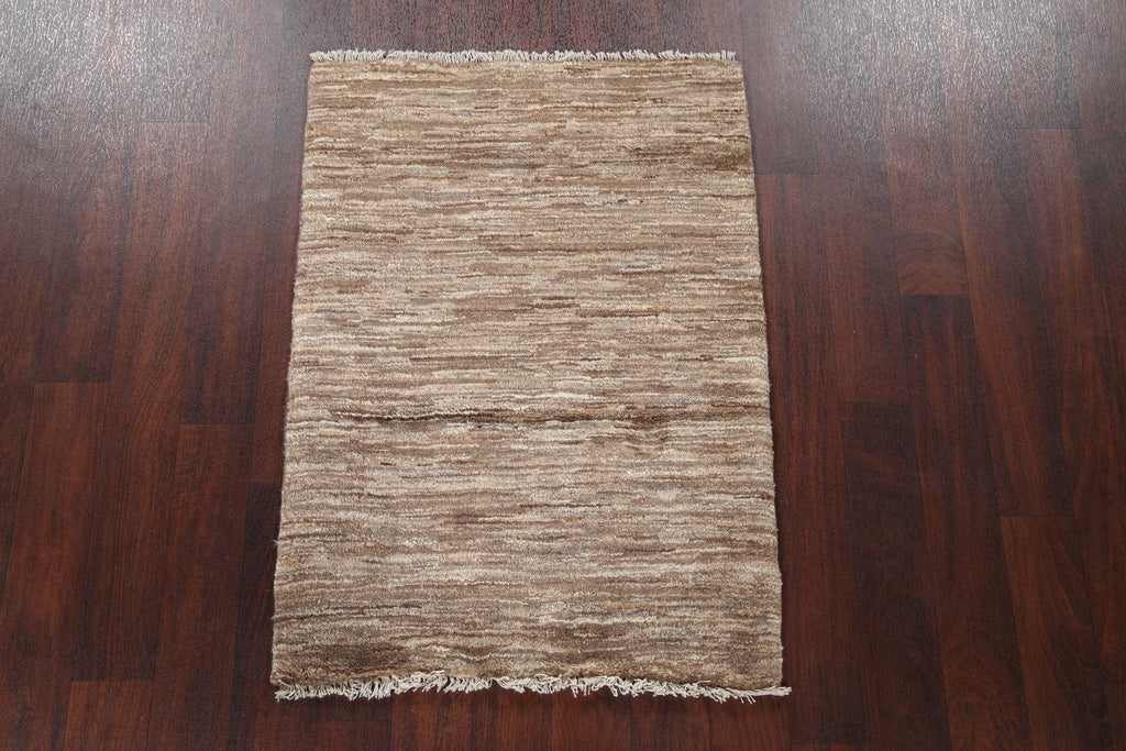 Modern 3x4 Gabbeh Shiraz Persian Area Rug