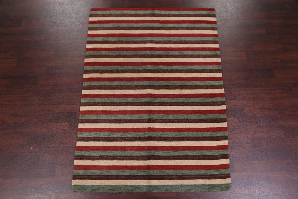 Gabbeh Oriental Area Rug 6x8