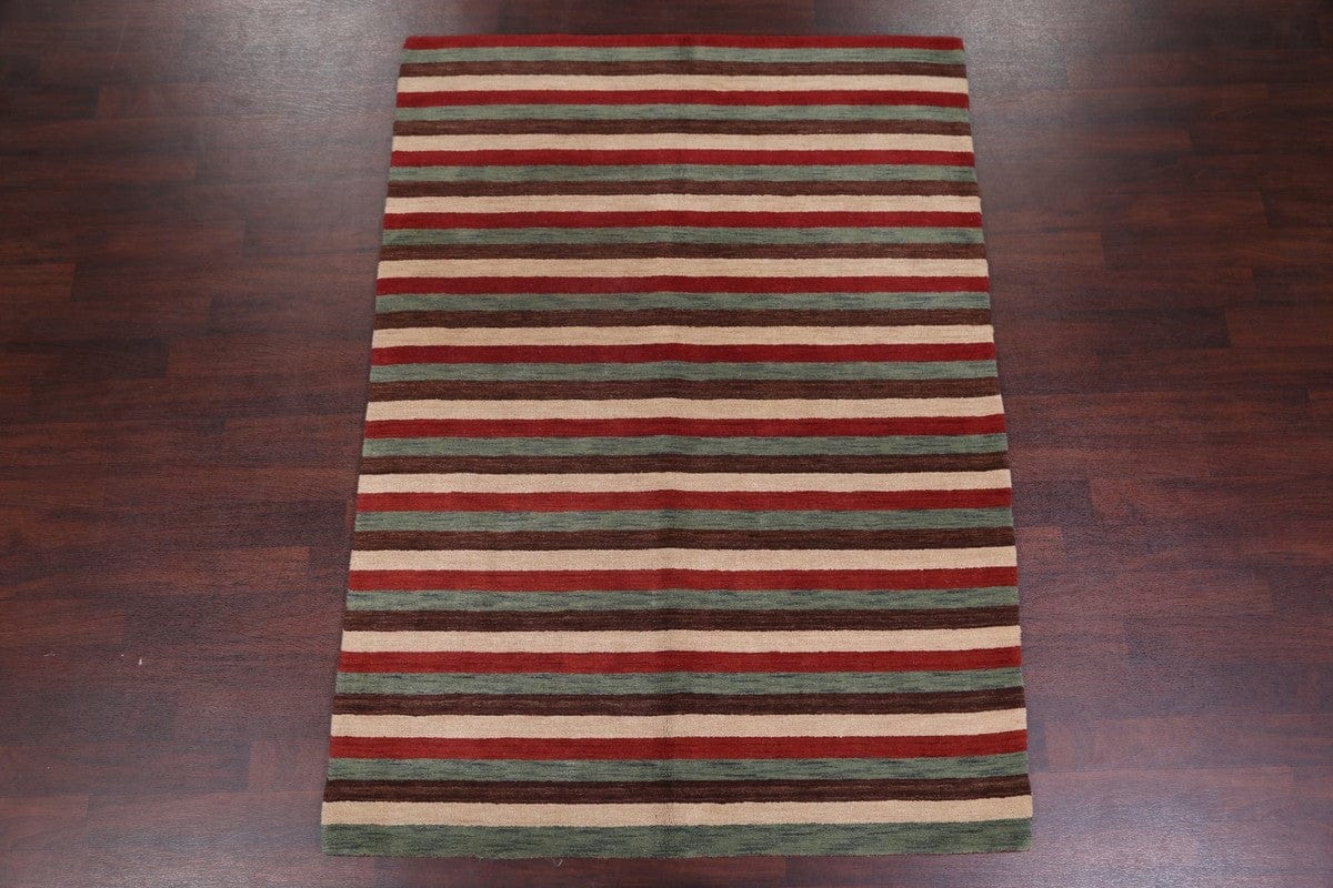 Gabbeh Oriental Area Rug 6x8