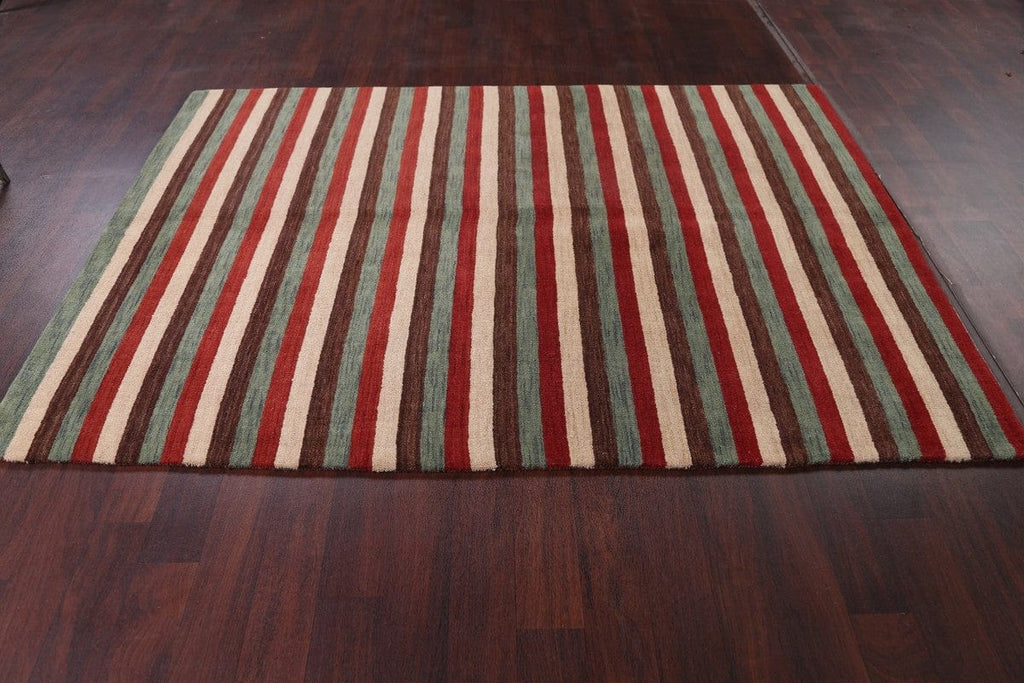 Gabbeh Oriental Area Rug 6x8