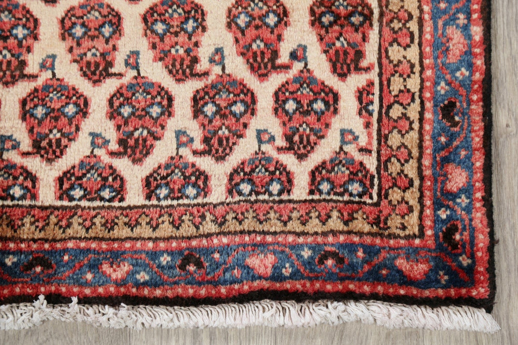 All-Over Mahal Persian Wool Runner Rugs 3x6