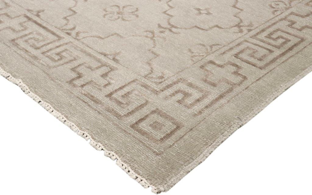 Khotan Collection Hand-Knotted Silk & Wool Area Rug- 9' 1" X 12' 4"