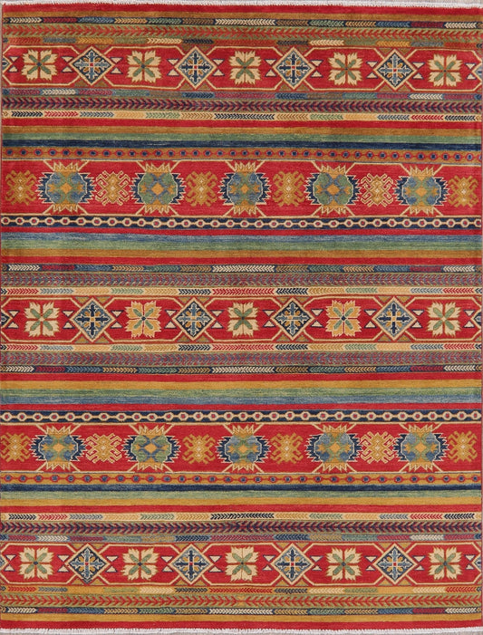 Super Kazak-Chechen Oriental Rug 5x7