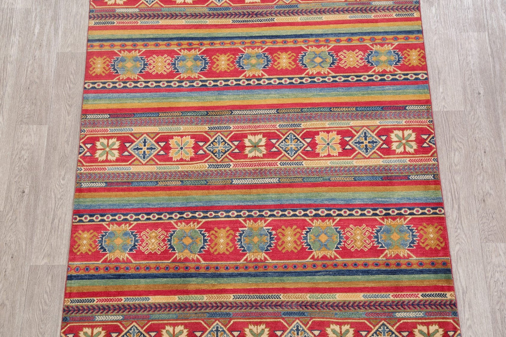 Super Kazak-Chechen Oriental Rug 5x7