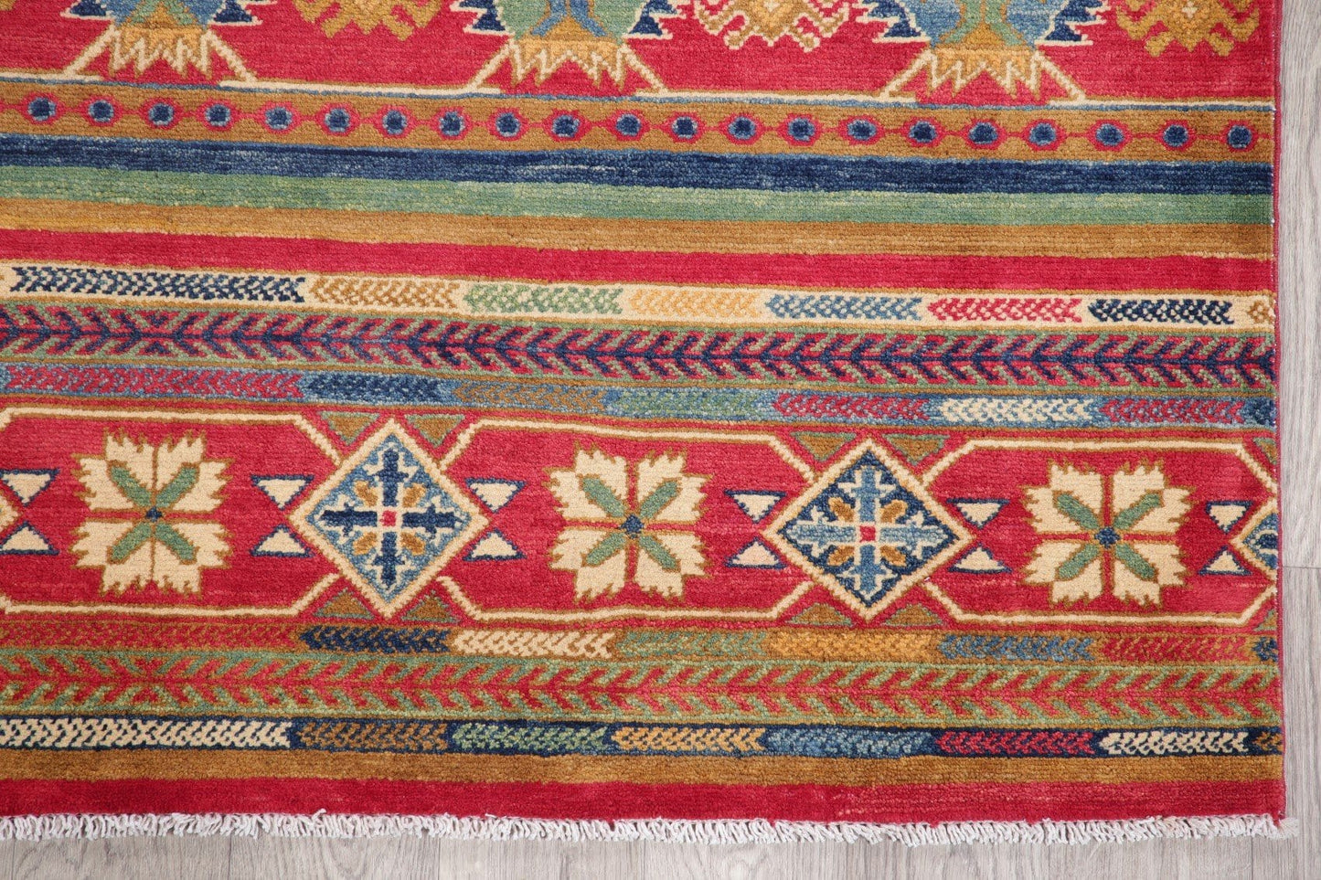 Super Kazak-Chechen Oriental Rug 5x7