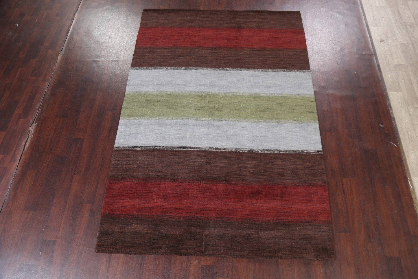 Modern Gabbeh Oriental Area Rug 7x10