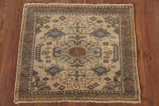Square Oushak Turkish Oriental Wool Rug 2x2