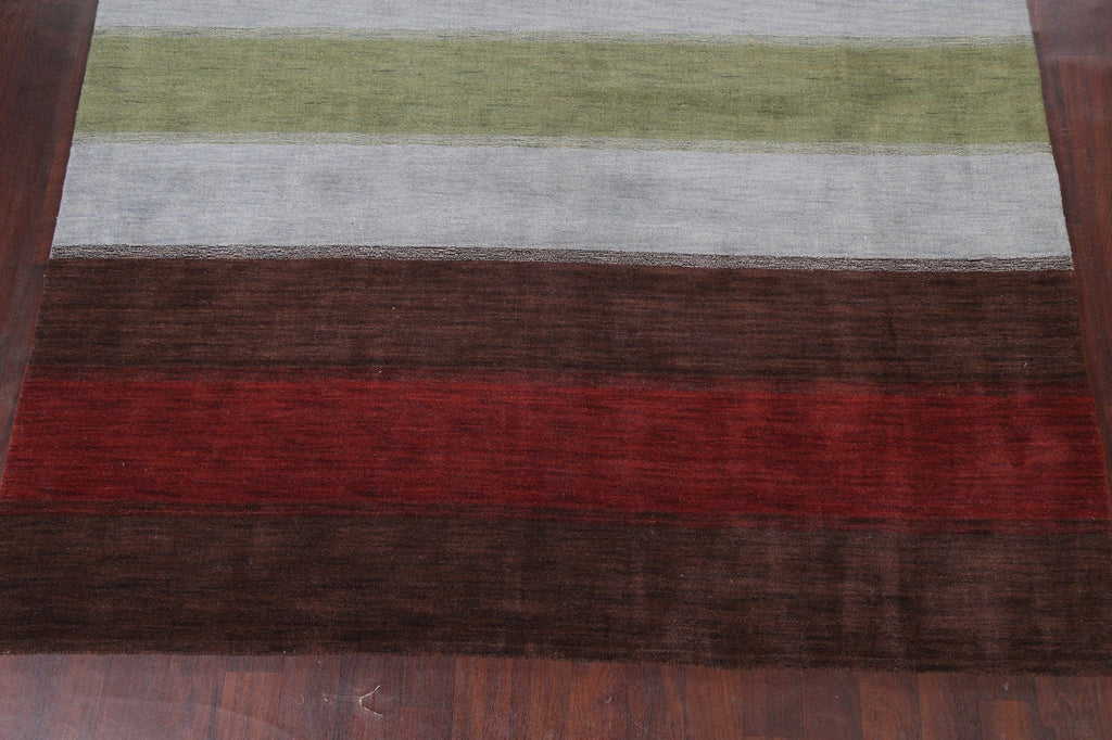 Modern Gabbeh Oriental Area Rug 8x10