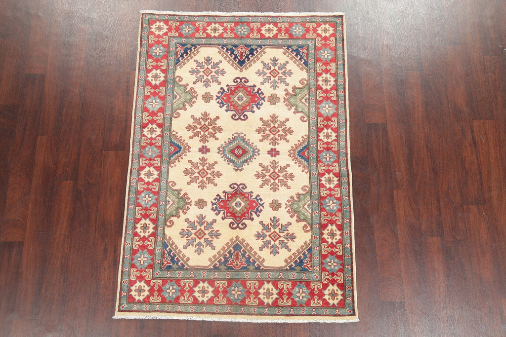 Super Kazak-Chechen Oriental Wool Rug 4x6