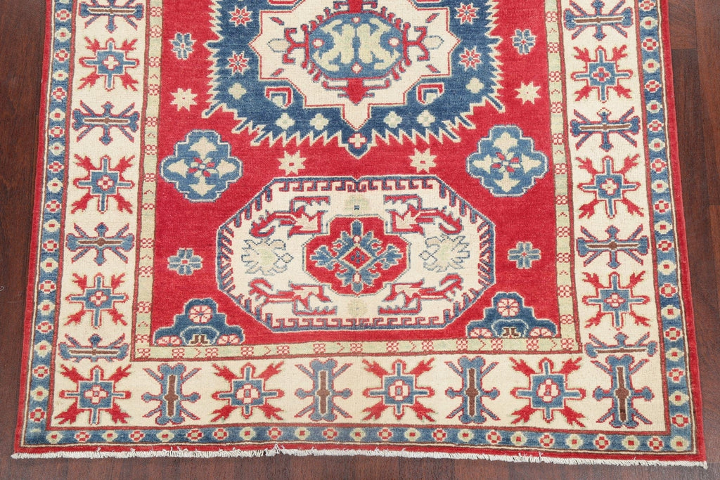 Super Kazak-Chechen Oriental Wool Rug 5x6