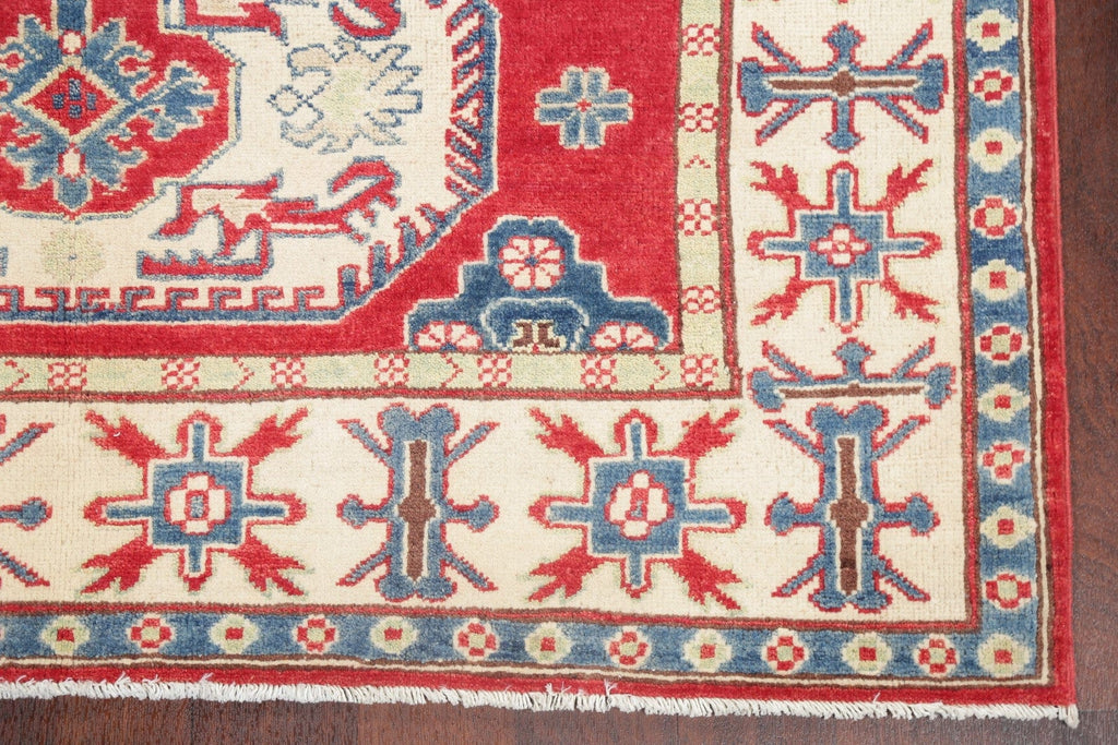 Super Kazak-Chechen Oriental Wool Rug 5x6