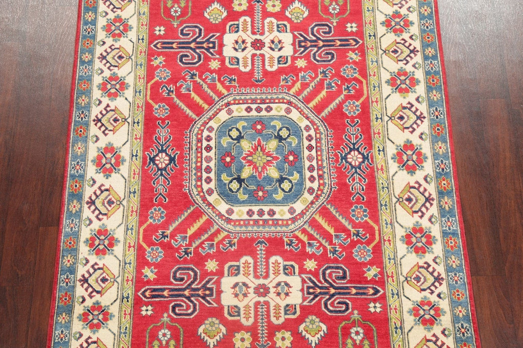 Kazak-Chechen Oriental Wool Rug 5x7