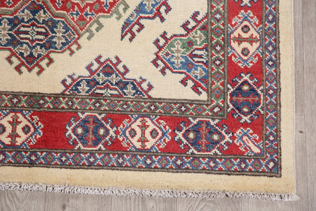 Super Kazak-Chechen Oriental Wool Rug 4x6