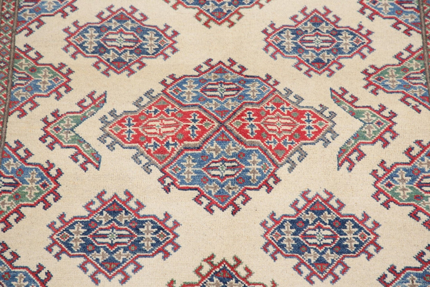 Super Kazak-Chechen Oriental Wool Rug 4x6